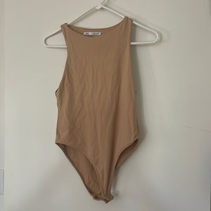 Zara Peach Bodysuit